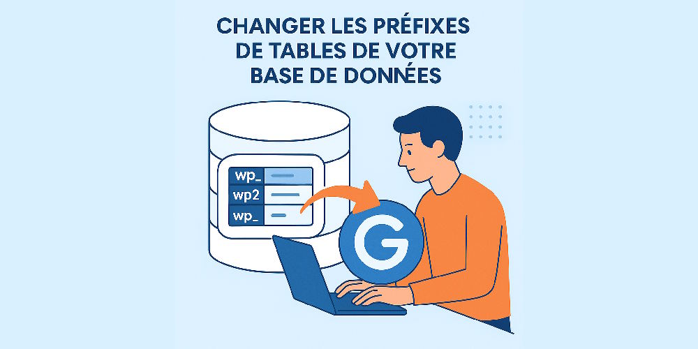 Changer les préfixes de tables de votre base de données